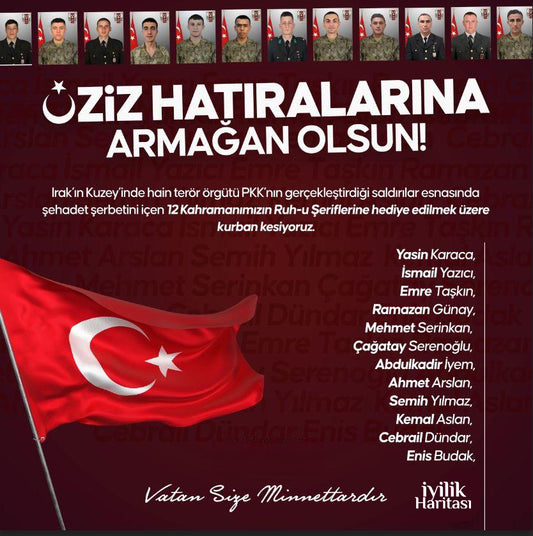 Aziz hatıralarına armağan olsun.